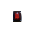 RO-Interruptor Rojo 230V 10A 30x22mm