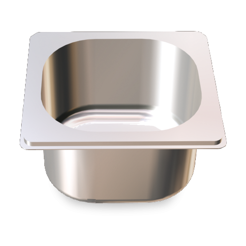 PRU-Cubeta gastronorm 1/6 (162x176 mm)