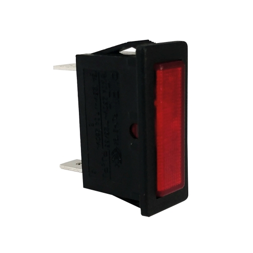 RO-Piloto Rojo 30x11mm 230V