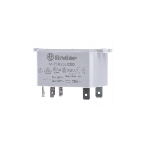 RO-Relé Potencia Bipolar 30A 230V + Adaptador