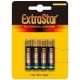 Pilas (EXTRASTAR)AAA 1.5V BLIS 4pzs EXP