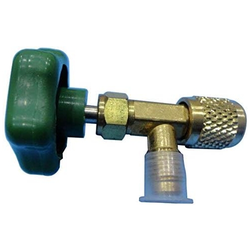 RO-VÁLVULA BOTELLA GAS SERVICIO M1/4"SAE-H7/16"