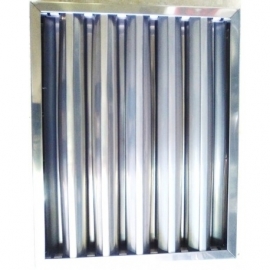 RO-Filtro Campana Lamas De Acero Inox. 49x49