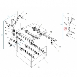 RO-Distribuidor Superior Cuerpo LC-1700 Lb