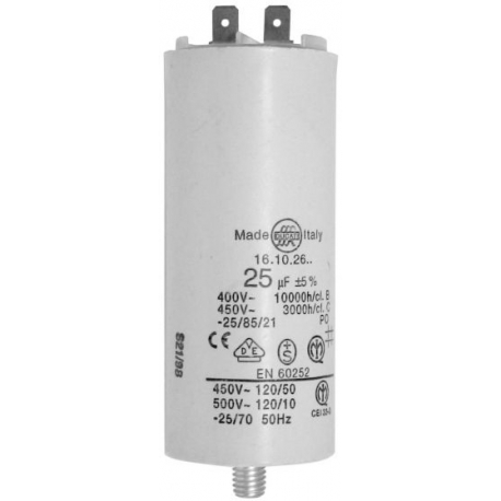 RO-CONDENSADOR A 450 V. 12 MF