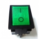 RO-Interruptor Rojo Verde 30x22mm 230V Bipolar