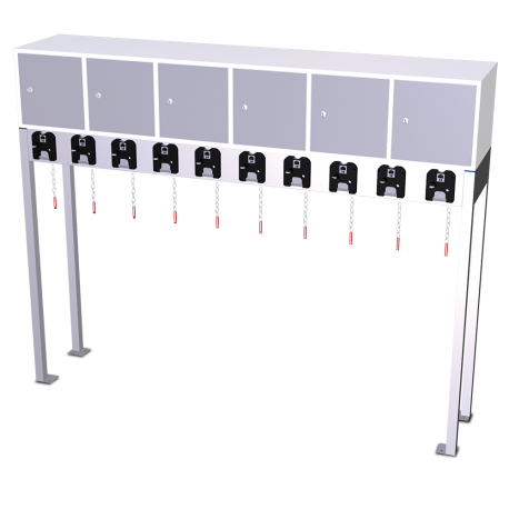 RO-Consigna para carros con taquillas de 2000x400x1240 mm.