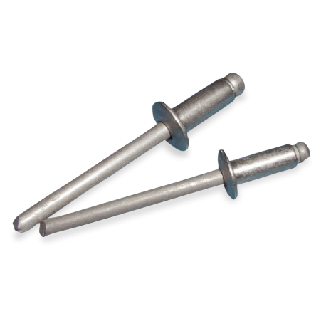 RO-Remache tubular 8x4.8 mm. (x100) Inox.