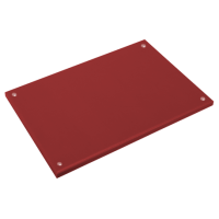 RO-Fibra estándar roja 400x300x20 mm. Con tacos.