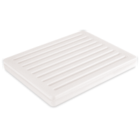 RO-Tabla panera recoge-migas fibra blanca 350x250x40 mm. 2 piezas.