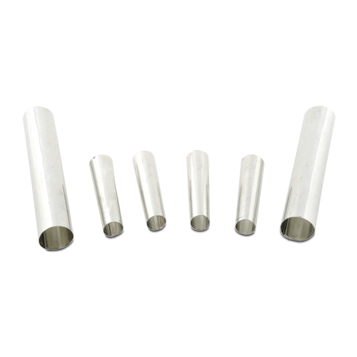 RO-Conjunto de conos para relleno de crema en acero inox 230x120x20 mm.