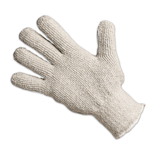 RO-Guante anticalórico hasta 150º (par), talla única, 5 dedos, punto mixto algodón/poliéster